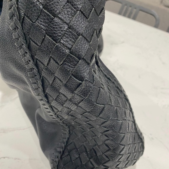 Cole Haan Leather Slouch Shoulder Handbag - Picture 3 of 9